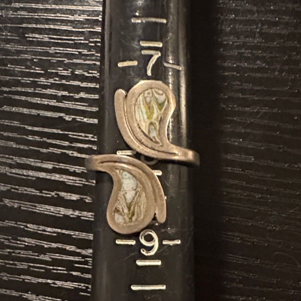 Silver ring women’s size 8 adjustable